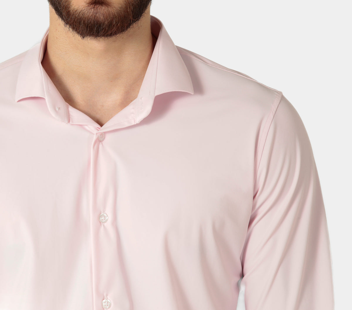 Camisa Masculina Tech Poliamida Stretch Super Slim