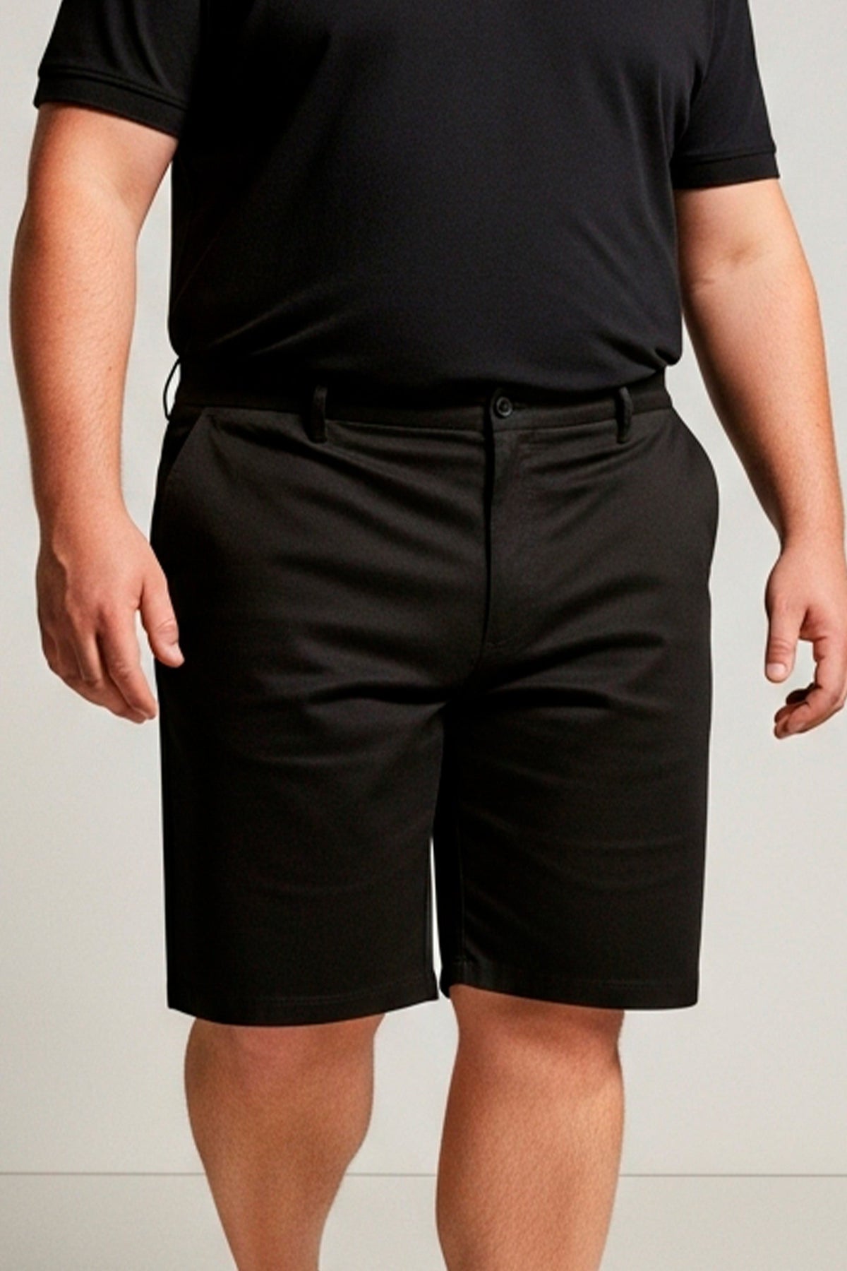 Bermuda Sarja Masculina Algodão Elastano
