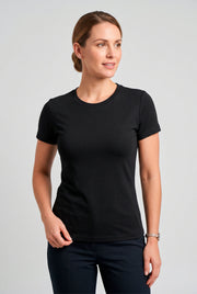Camiseta Baby Look Feminina Work Poliéster Viscose