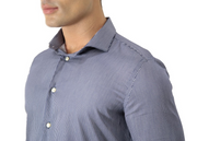 Camisa Masculina Manga Longa Slim Fit Algodão Egípcio