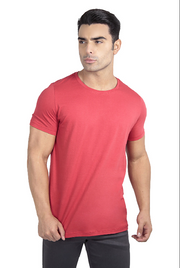 Camiseta Básica Gola Redonda Masculina Algodão