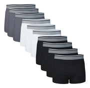 Kit 10 Cuecas Boxer Masculina Plus Size Algodão