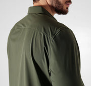 Camisa Masculina Tech Poliamida Stretch Super Slim
