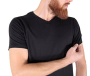 Camiseta Masculina Premium Algodão Egípcio Gola V