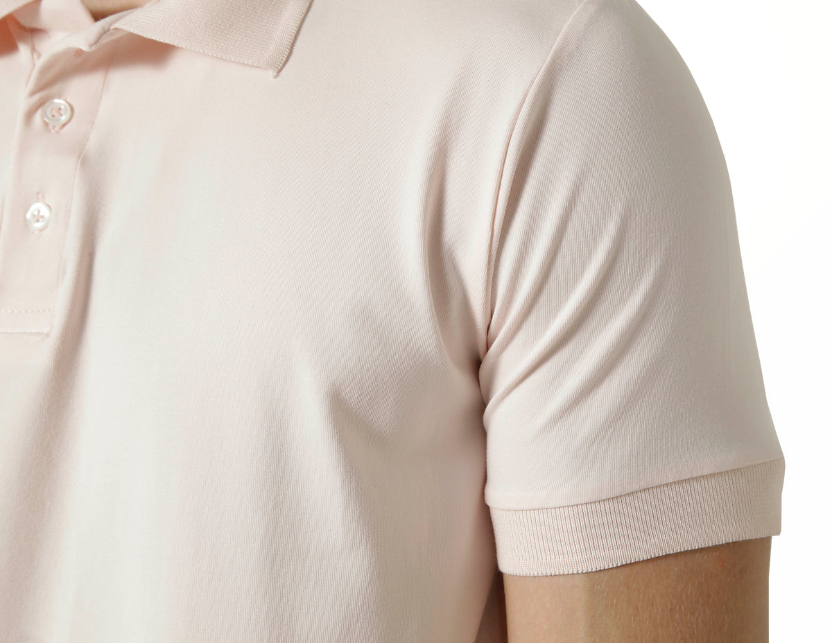 Polo Masculina Algodão Pima Elastano Lisa