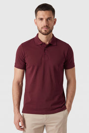 Polo Piquet Pima com Elastano Lisa