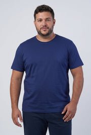 Camiseta Básica Gola Redonda Lisa Plus