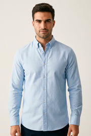 Camisa Manga Longa Plus Oxford Button Down