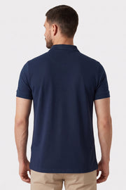 Polo Piquet Pima com Elastano Lisa