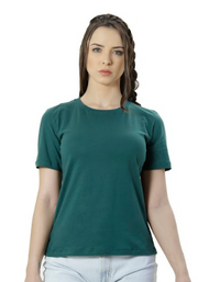 Camiseta Feminina Baby Long Gola Redonda