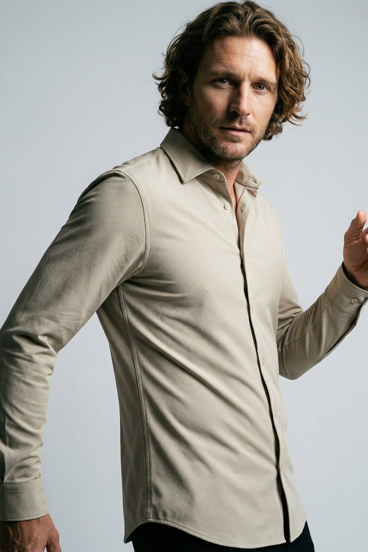 Camisa Tech Poliamida Twill