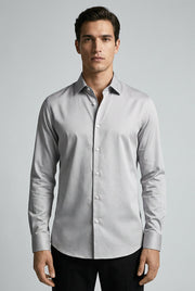 Camisa Manga Longa Slim Fit Algodão Egípcio