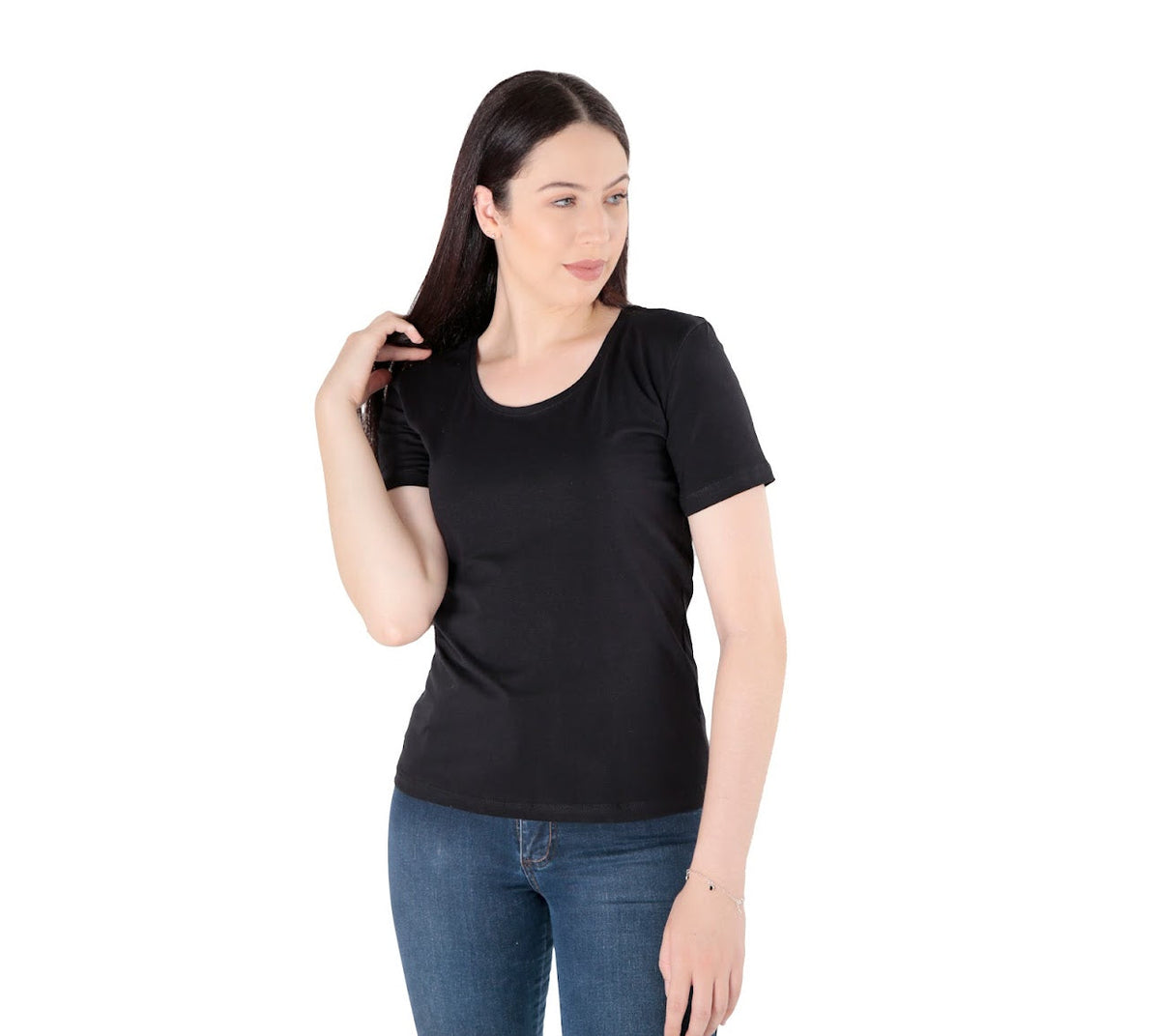 T-Shirt Feminina Algodão Egípcio Premium