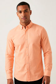 Camisa Manga Longa Plus Oxford Button Down