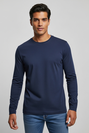 Camiseta Básica Manga Longa Work