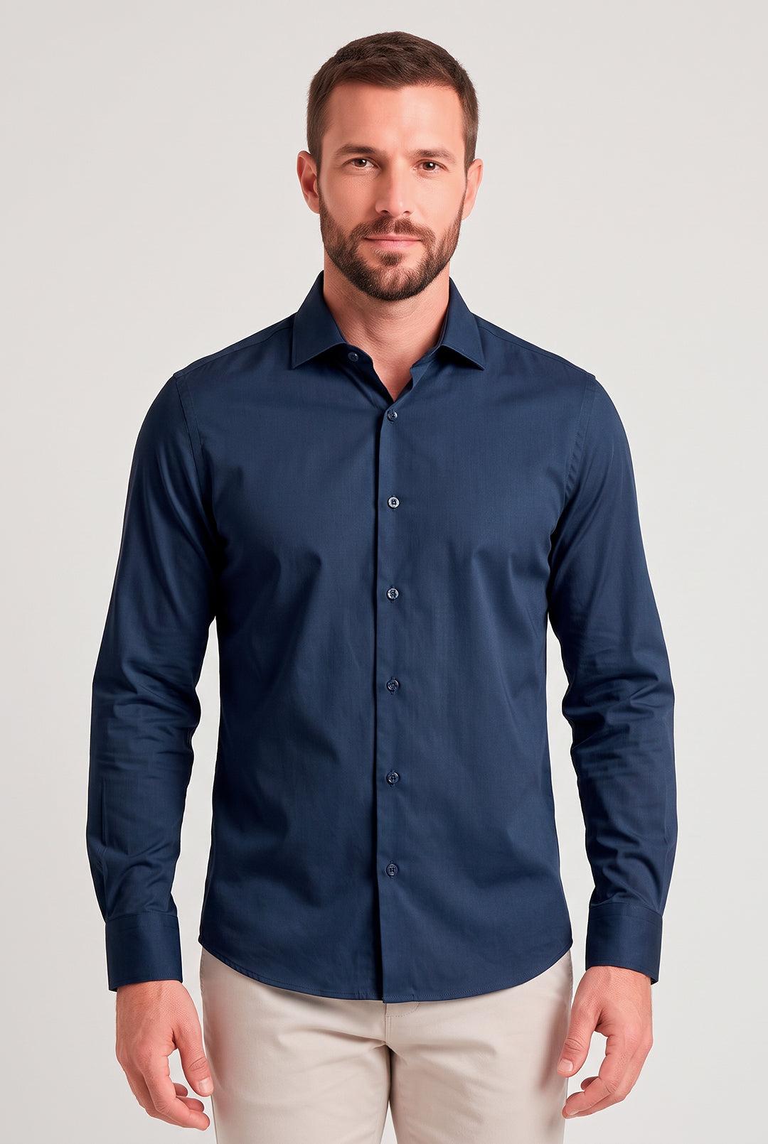 Camisa Manga Longa Comfort Básica