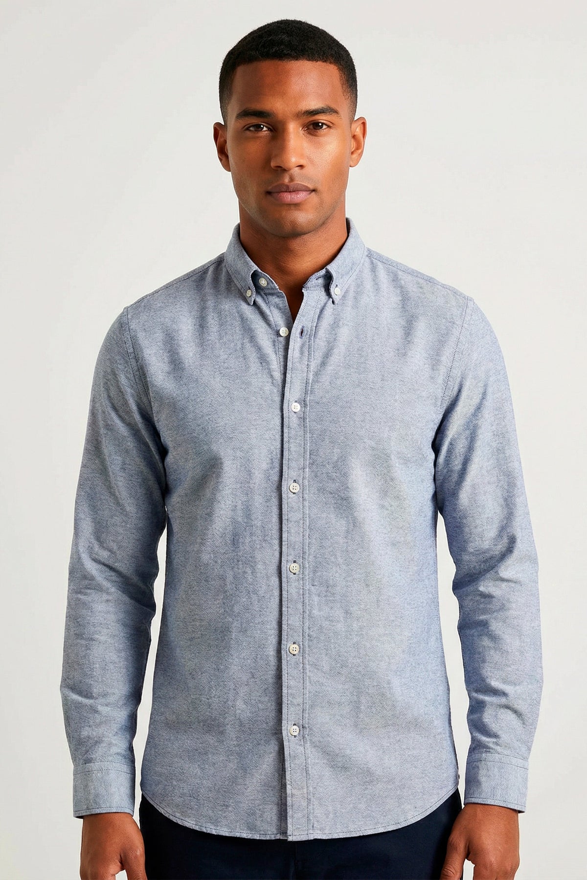 Camisa Manga Longa Plus Oxford Button Down