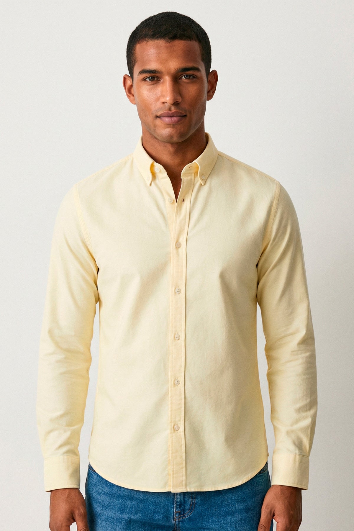 Camisa Manga Longa Plus Oxford Button Down