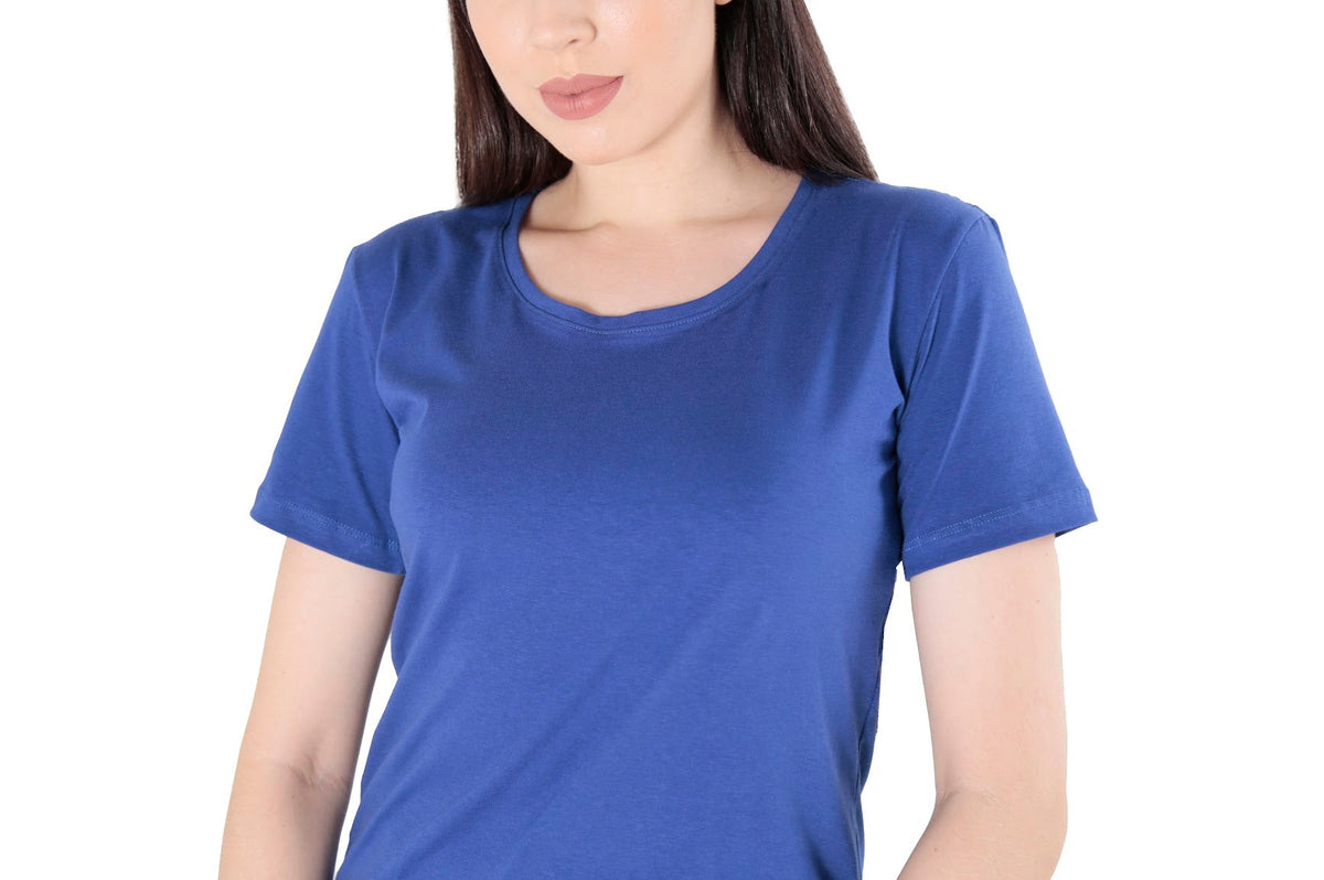 T-Shirt Feminina Algodão Egípcio Premium