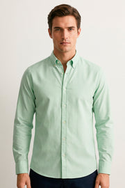 Camisa Manga Longa Plus Oxford Button Down